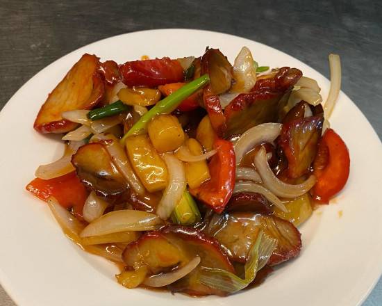 BBQ Pork with Plum Sauce/梅酱叉烧